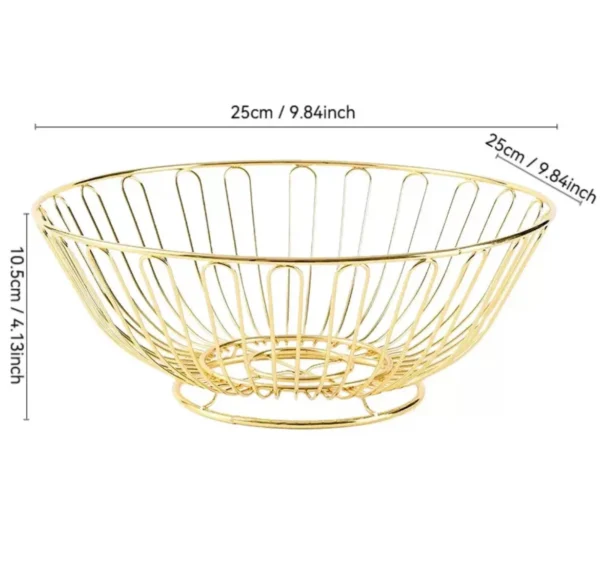 black fruit bowl