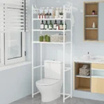 Bathroom shelf rack