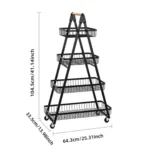 Movable storage rack wheels