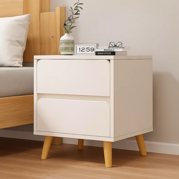 Modern Wooden Bedside Cabinet