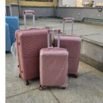 3-in-1 Luxurious Unbreakable PP Suitcase Set 5 Luxurious PP suitcase set