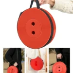 Foldable plastic chair