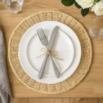Woven Rattan-Like Table Mats