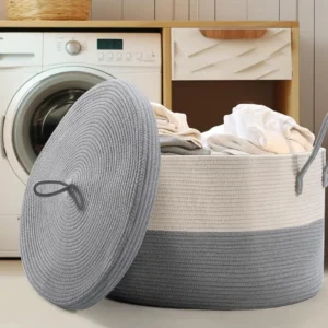 Large Cotton Rope Basket