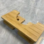 wooden foot rest