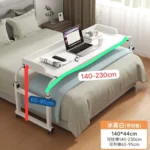 adjustable over bed desk