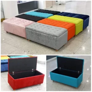 Storage ottoman bench