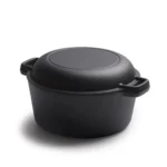 Preseasoned Cast-Iron Cookware Set 6 Cast iron casserole set