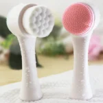 soft bristle facial brush