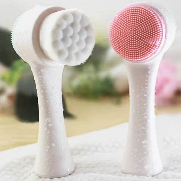 soft bristle facial brush