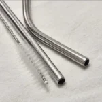 Reusable stainless steel straws