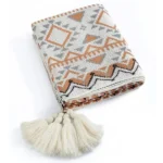 cozy knitted blanket