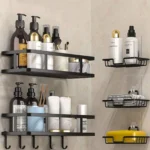 Rustproof Shower Corner Caddy 5 Adhesive bathroom organizer Kenya