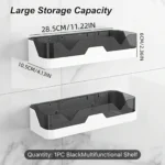Shower storage rack