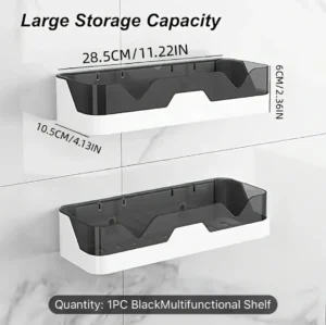 Shower storage rack
