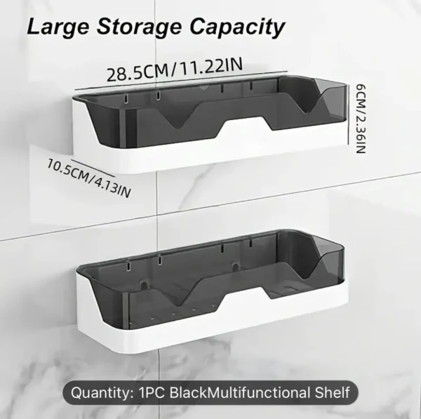 Shower storage rack