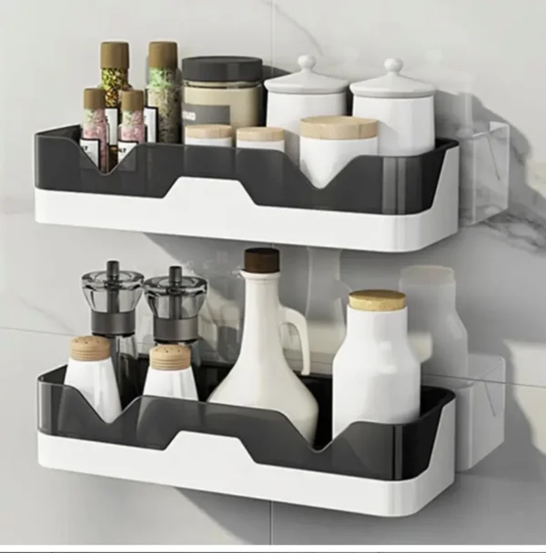 Bathroom shelf organizer