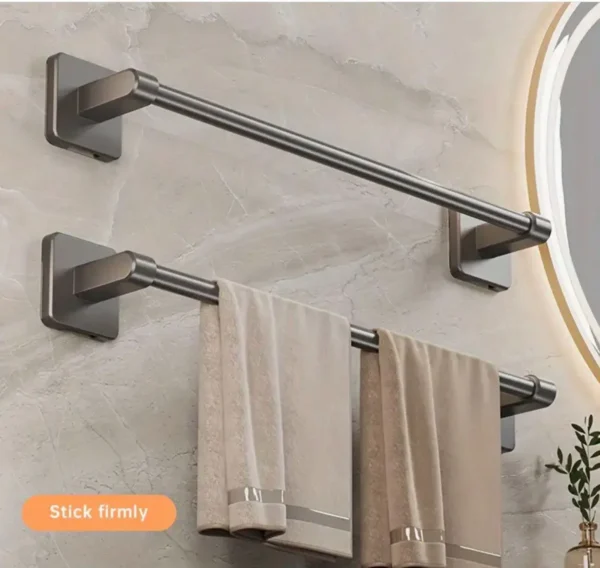 Easy-install towel holder