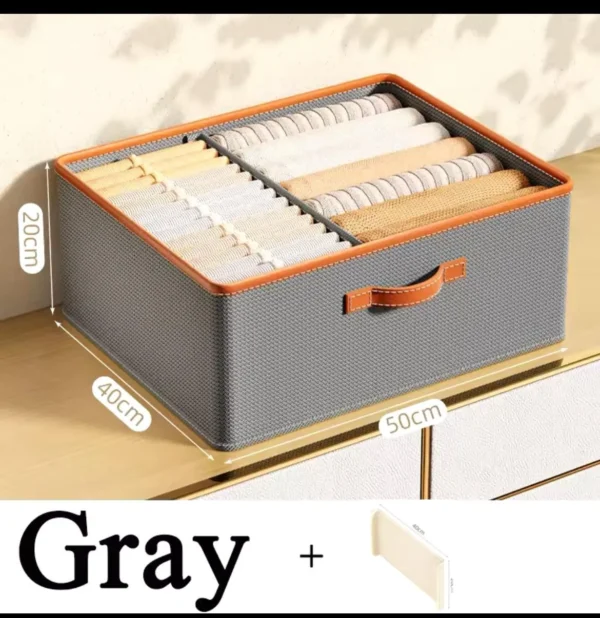 Double compartment organizer