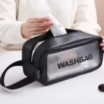 black wash bag