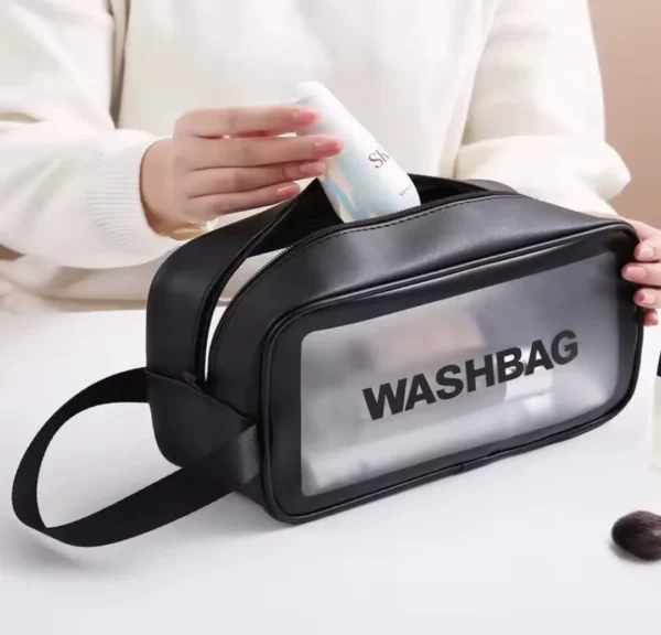 black wash bag