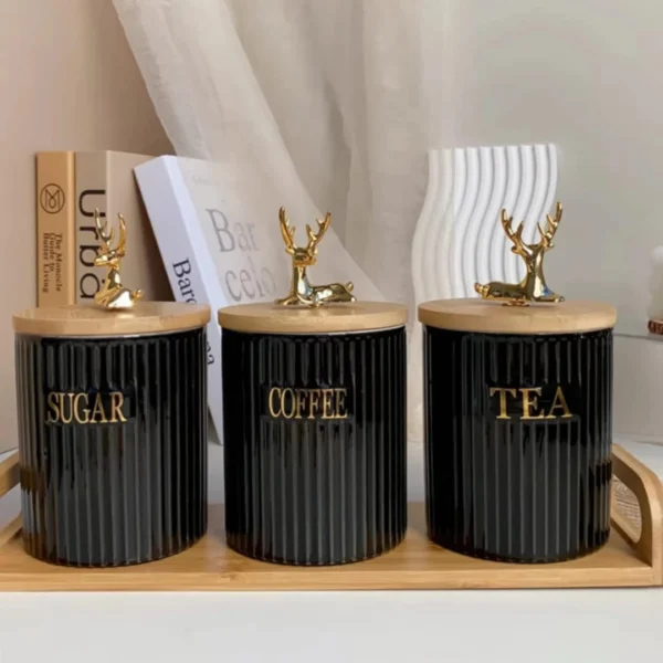 tea coffee sugar containers