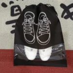 Non-Woven Portable Shoe Storage Bag 2 Portable Shoe Storage Bag