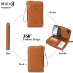 Travel Wallet Passport Protector Case 5 PU leather passport holder Nairobi