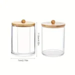 2pc Cotton Pad Holder Jars 5 Bathroom storage organizers Kenya