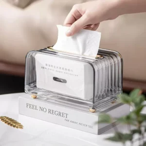 Luxury Clear Serviette Holder