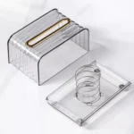 Luxury Clear Serviette Holder 4 Transparent serviette holder