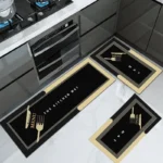 3pcs Rubber Kitchen Mats 5 60×40cm kitchen mat