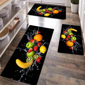 3pcs Rubber Kitchen Mats