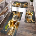 3pcs Rubber Kitchen Mats 7 Durable anti-slip mats