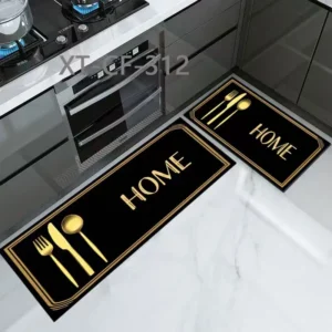 2pcs Rubber Kitchen Mats