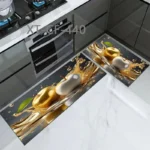 Waterproof kitchen mats set