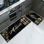 Non-slip kitchen floor mats