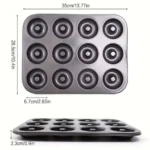 Doughnut Baking Mould 3 High-quality donut baking tray