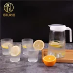 5pcs glass drinkware set
