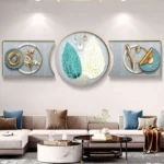 Elegant wall décor for living room