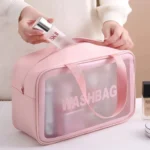Waterproof wash bag Pink Blue