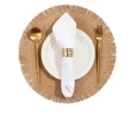 Luxurious rattan table mats