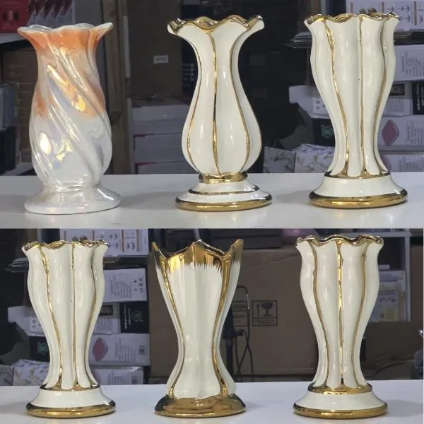 Gold Luxury Ceramic Vase