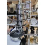12 pcs stainless steel cooking pots