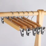 Wooden Hangers with Clips