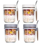 Oats Jars with Spoon