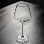 Burgundy Tulip Shaped Wine Glass