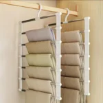 6 Layers Multi-Functional Clothes Hangers 7 6 layer pant hanger