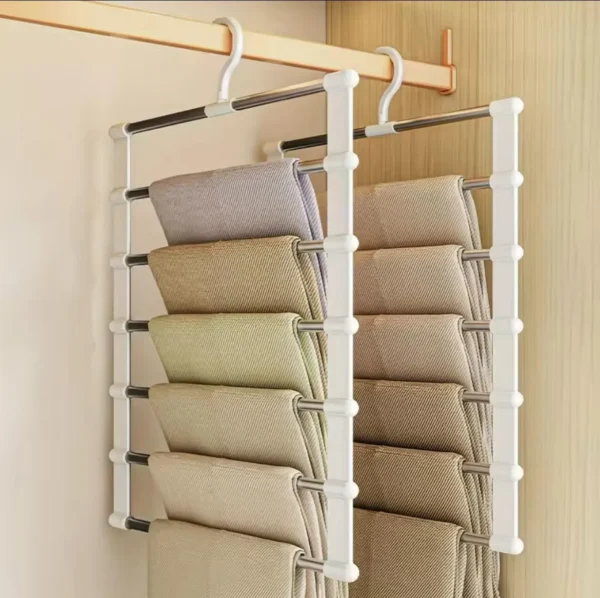 6 layer pant hanger