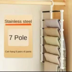6 Layers Multi-Functional Clothes Hangers 6 foldable trouser rack Nairobi